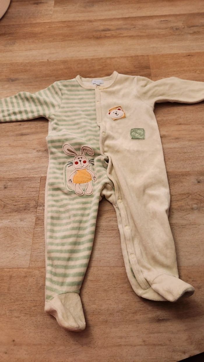 Pyjama tex baby 12 m - photo numéro 2