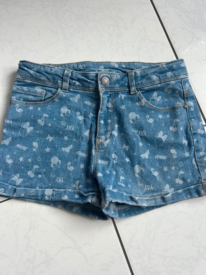 Short en jean Minnie