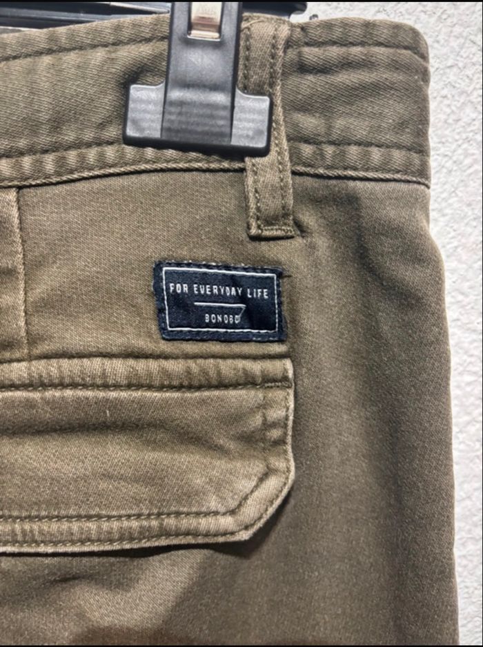 Pantalon Cargo kaki - Bonobo - photo numéro 4