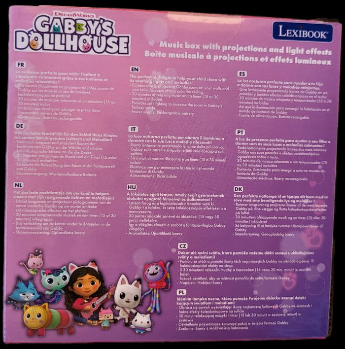 Veilleuse gabby's dollhouse - photo numéro 5