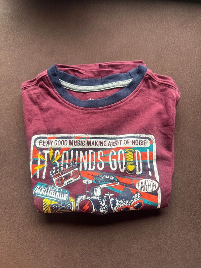 Lot n’1 de 6 t-shirts ML garçon 5 ans - photo numéro 2