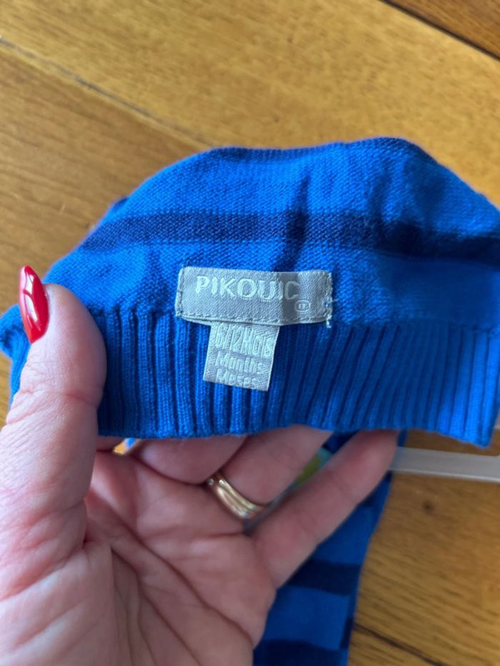 Ensemble bonnet et écharpe bébé garçon Pikouic - photo numéro 3