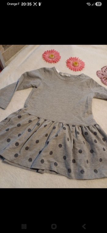 Robe fille taille 24 mois