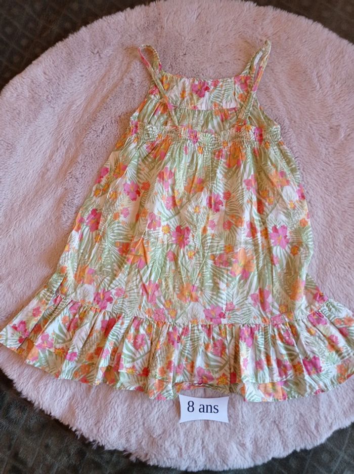 Robe d'été fleurie 8 ans - photo numéro 2