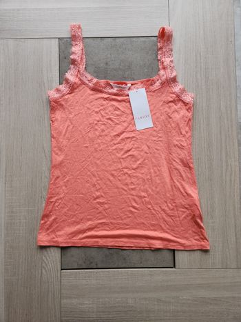 T-shirt neuf taille M corail 