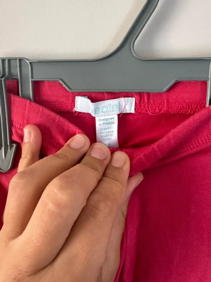 👖 lot de 4 leggings - bébé fille 6 mois - influx - obaïbi ect, très bon état - photo numéro 13