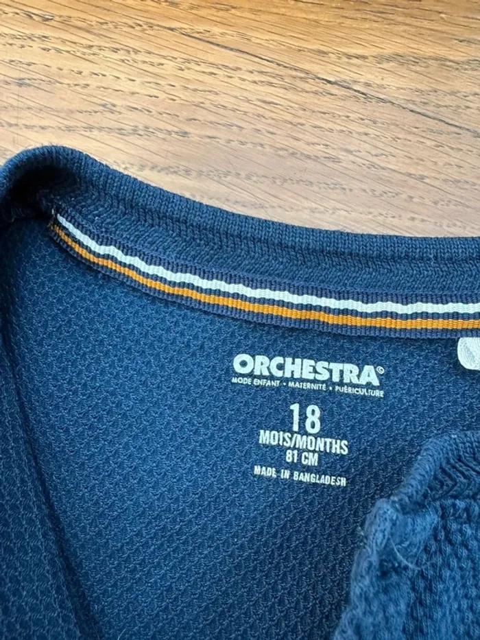 T-shirt manche longue orchestra 18 mois - photo numéro 6