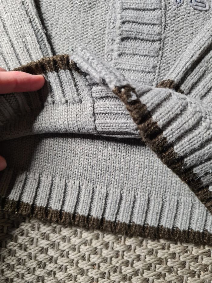 Lot de 3 gilets à boutons - 18/24 mois - photo numéro 4