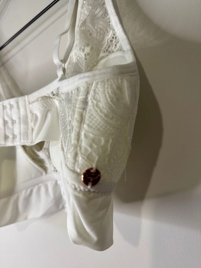 🌻👙Magnifique brassiere blanche- taille XL - Les petites Bombes - neuf avec etiquette - photo numéro 7