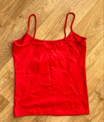 Débardeur rouge de la marque Naf-Naf en taille S