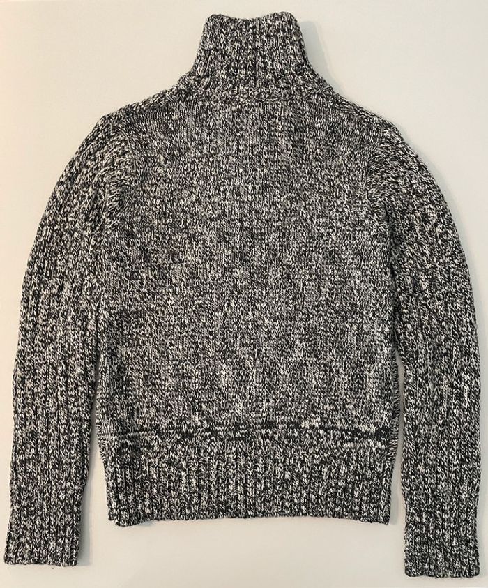 Pull gris à grosses mailles pour homme, marque Jules - photo numéro 2