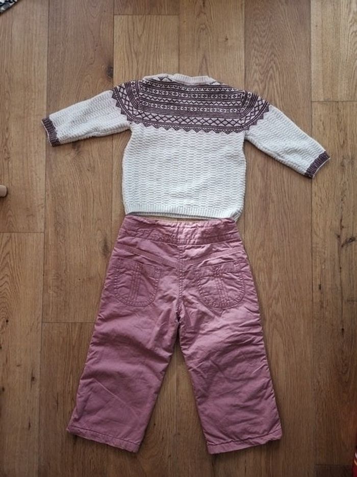 Adorable tenue d'hiver, 18 mois, Bout'Chou, bon état - photo numéro 2