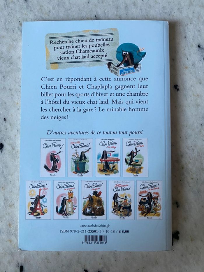 Livre Chien Pourri ! Fait du ski - photo numéro 2