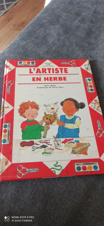 Livre l artiste en Herbe