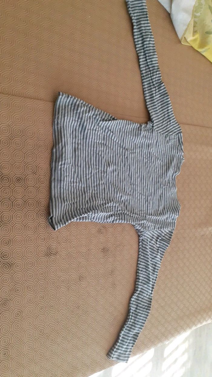 Haut manche longue rayé - photo numéro 3