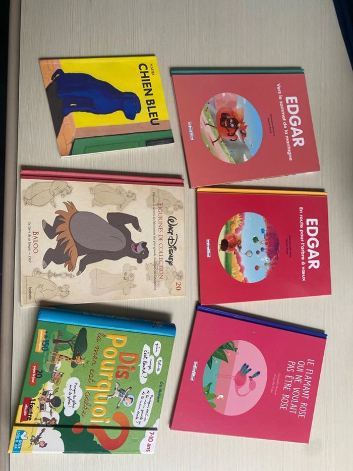 Lot 6 livres