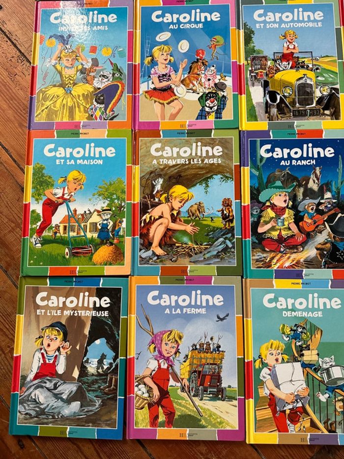 Incroyable lot de 16 livres bd albums Caroline damiers couleurs Pierre Probst Hachette - photo numéro 3