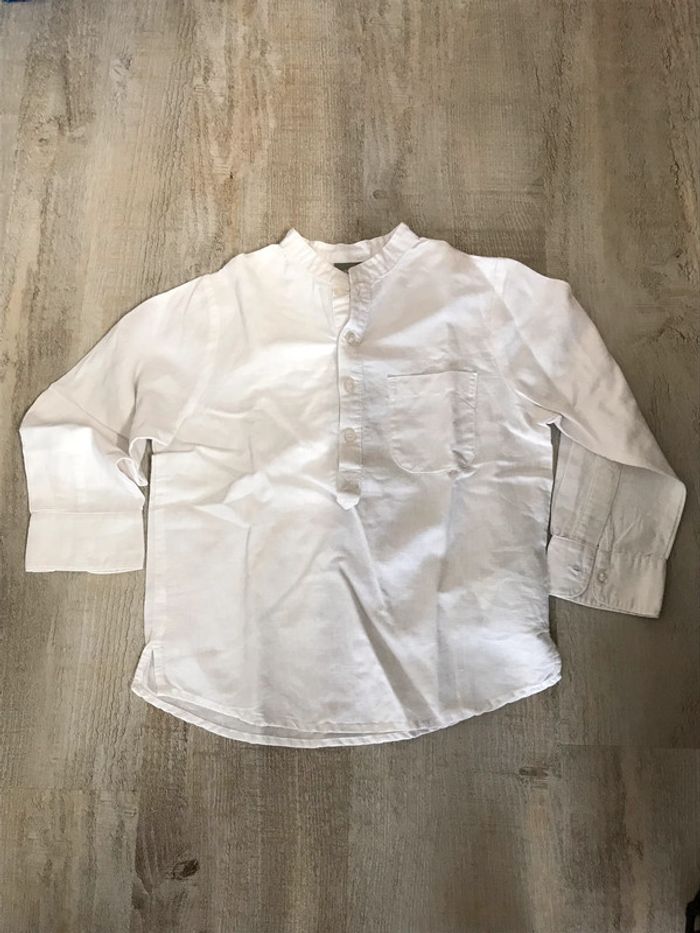 Chemise col mao Vert Baudet 6 ans