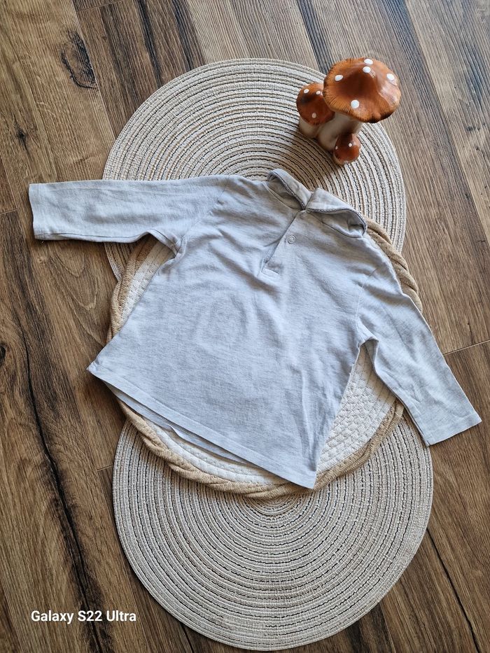 T-shirt manches longues col roulé – Marque Tex – Taille 18 mois - photo numéro 4