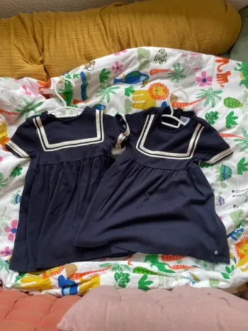 2 robes petit bateau