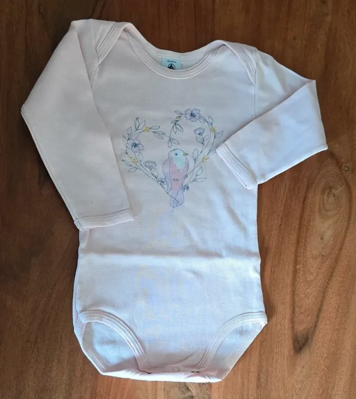 Body Petit Bateau Taille 18 mois - photo numéro 2