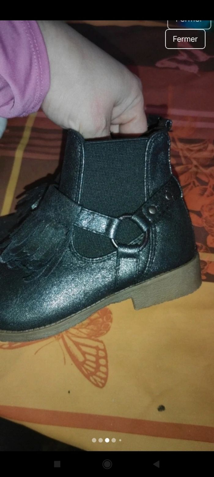 Très belle bottines fille ch2 - photo numéro 2