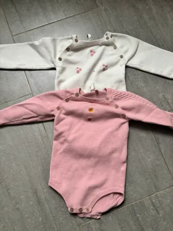 2 bodies fille chaud épais