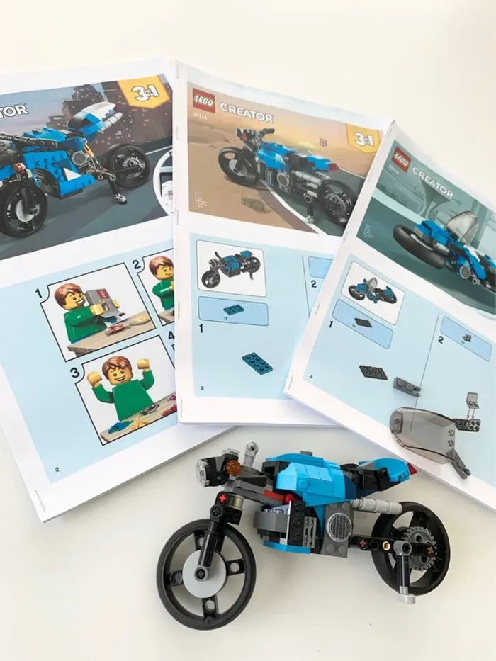 Lego creator 31114 La super moto - photo numéro 2
