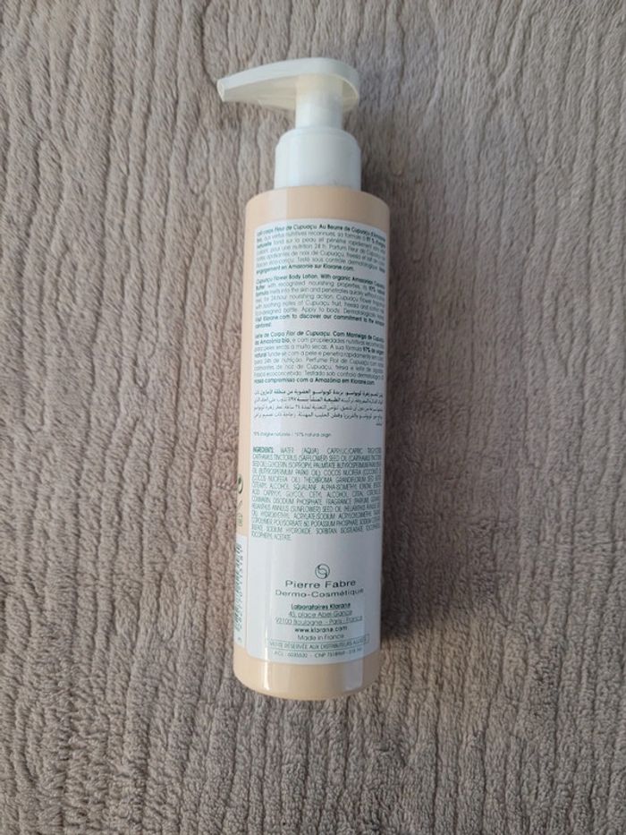 Lait pour le corps Klorane au beurre de Cupuacu Bio - photo numéro 2