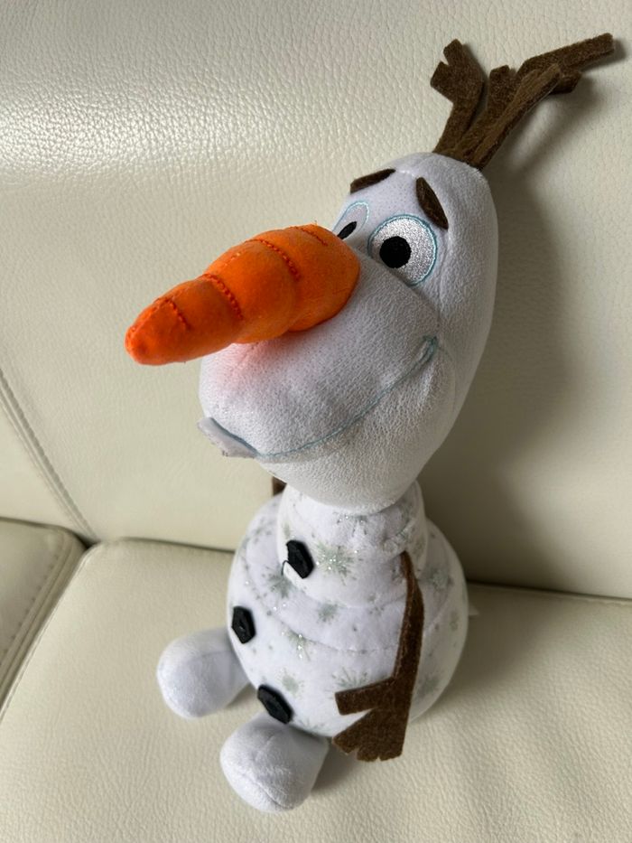 Peluche Olaf reine des neiges Disney - photo numéro 2