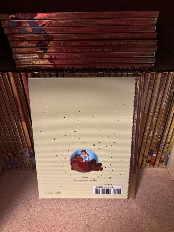 Livre Disney, mes Petit, livre d’or la Belle et la bête - photo numéro 2