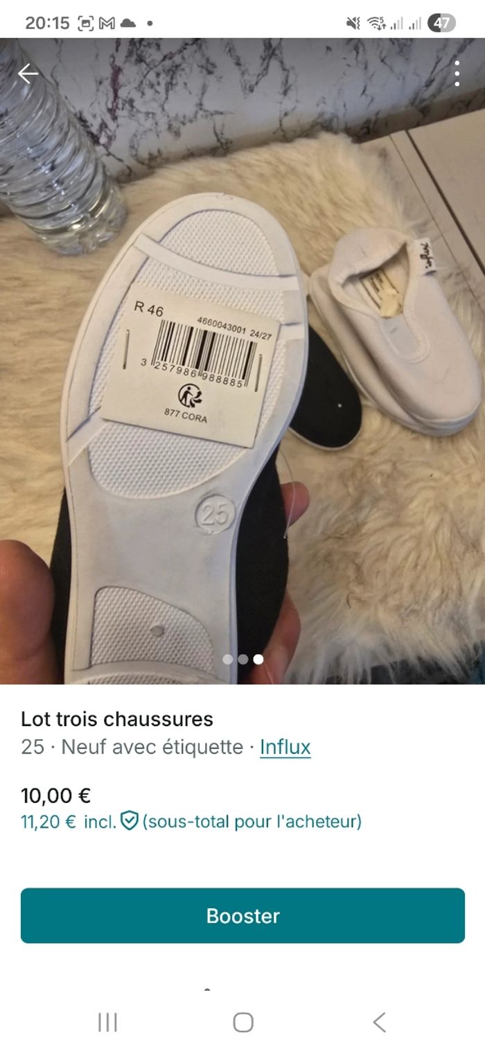 3 ballerine influx - photo numéro 2