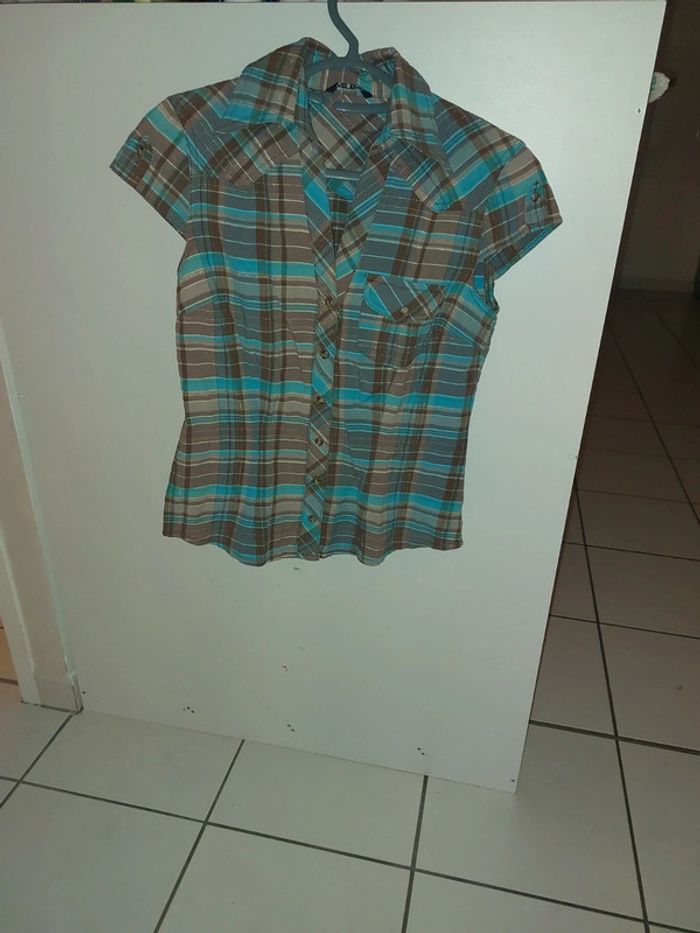 Petite chemise manche courte