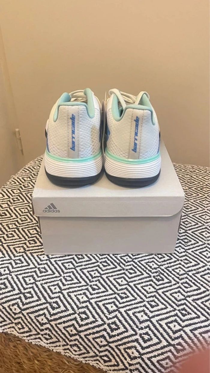 Adidas Barricade K junior Chaussures de Tennis taille 36 Mixte - photo numéro 5