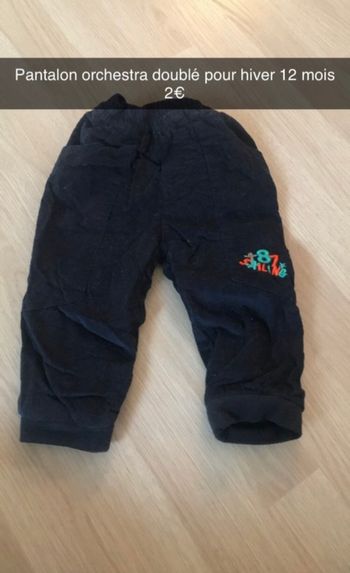 Pantalon doublé