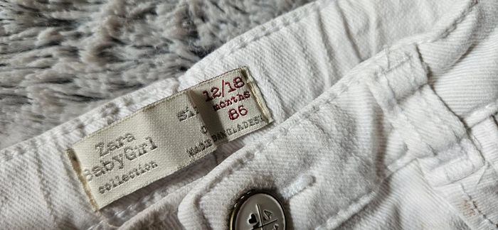 short jean blanc zara - photo numéro 3