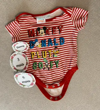 Body Disney taille 3/6 mois