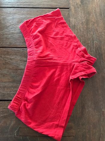 Short rouge, Disney, taille S
