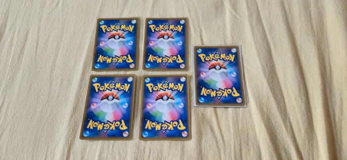 Lot de 5 cartes pokémon GX full art japonaise - photo numéro 3