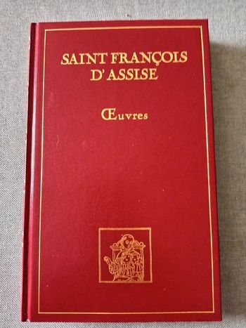 Livre Saint François d'Assise