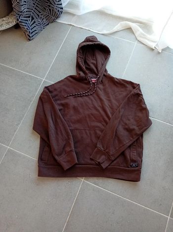 Pull à Capuche Pour Homme Marron Taille L/40