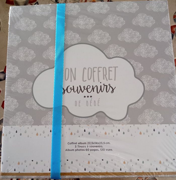 Coffret de naissance OSTARIA Les Minois – Album & souvenirs – Neuf - photo numéro 4