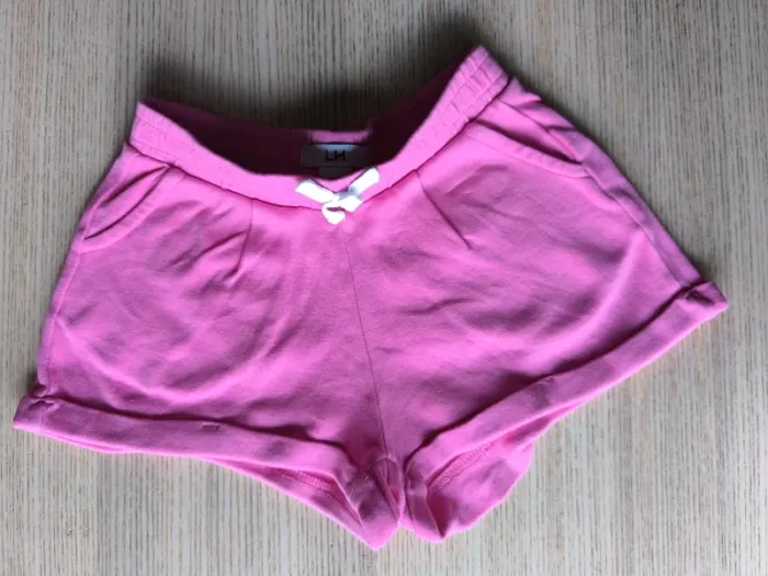 🌸 Short rose La Halle – Taille 4 ans