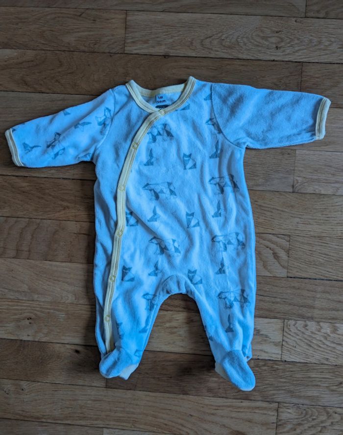 Pyjama motifs géométriques ours -1 mois