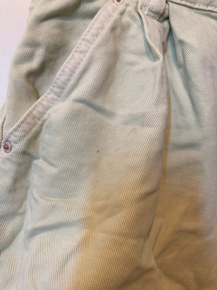 Short en Jean Menthe - photo numéro 3