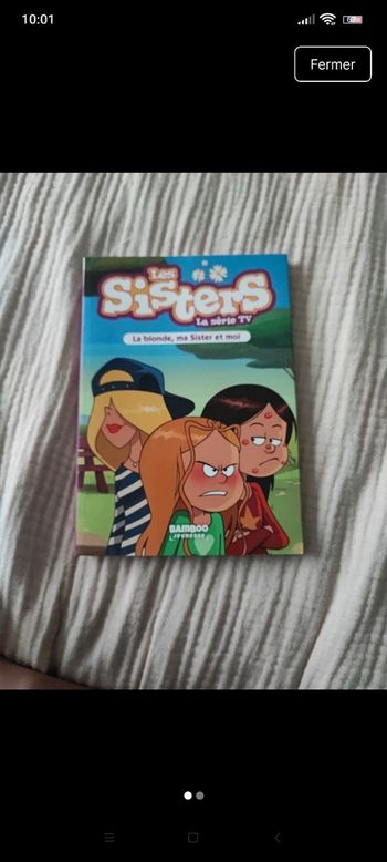 Livre les sisters la blonde, ma sister et moi.