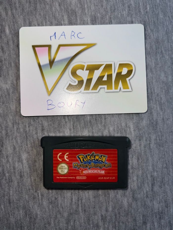 GBA Pokémon Donjon Mystère Équipe de Secours Rouge