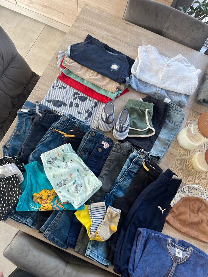 Lot de vêtements garçon 12 mois