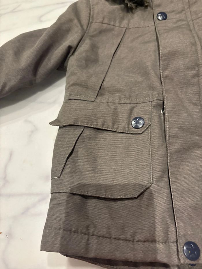 Manteau d’hiver garçon kaki - photo numéro 6