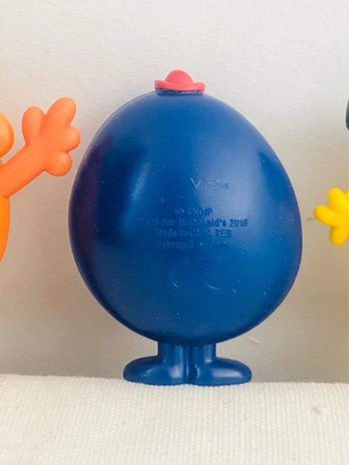 Lot de trois figurines personnages monsieur et madame - photo numéro 8